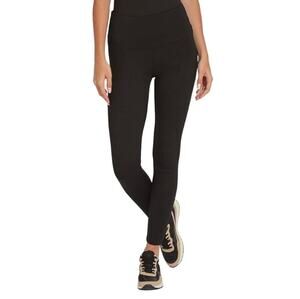 Lysse Women's Black 360 Smoothing Waistband Center Seam Ponte Leggings Size 3X